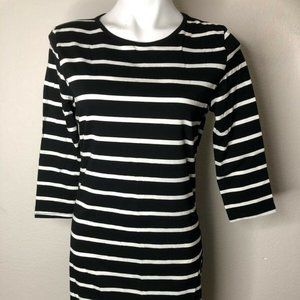 Soatrld Women's 3/4 Sleeve Mini Bodycon Dress